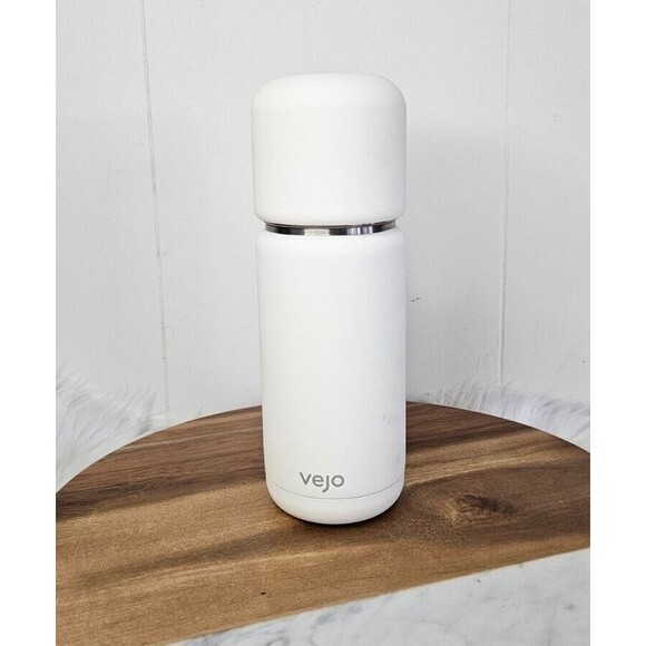 White Insulated Thermos - Picture 1 of 12